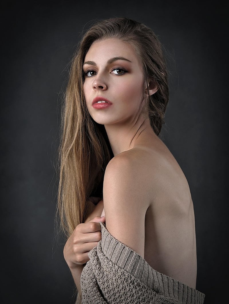 Fashion model portrait